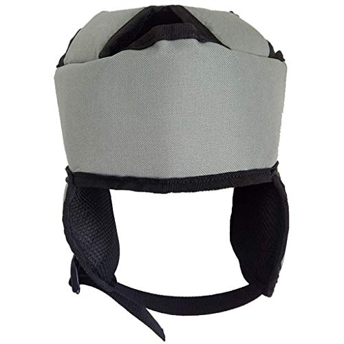 QMZDXH Schutzhelm Für ältere Menschen, Anti-Fall-Kopfschutzhelm, Klettverschluss Verstellbarer Für Ältere Menschen Kopfschutz Anti-Fall Anti-Collision Mit Seitlichem Gehörschutz Cover