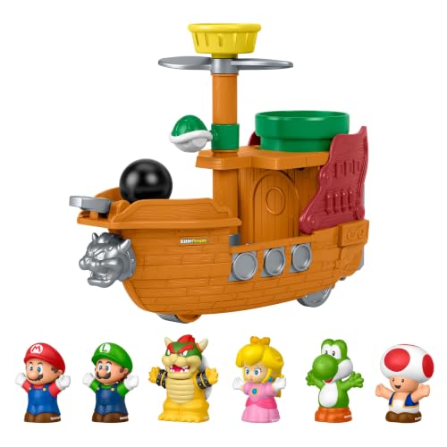 Fisher-Price Little People My Mario Bowser's Airship Toy - image 1