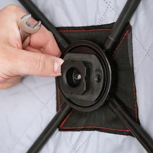 Eskimo&reg; 41943 E-Hub&trade; Camera Mount, Ice Shelters, Black
