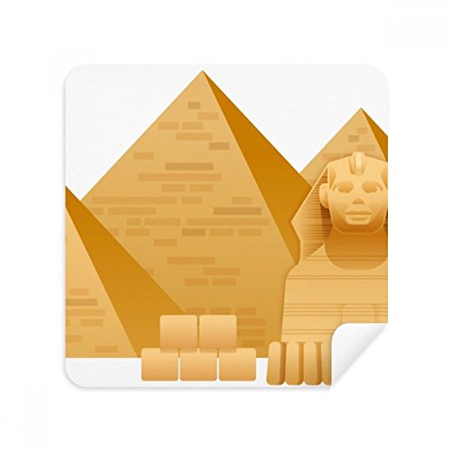 Nettoyant écran téléphone portable tissu daim pyramide Égypte