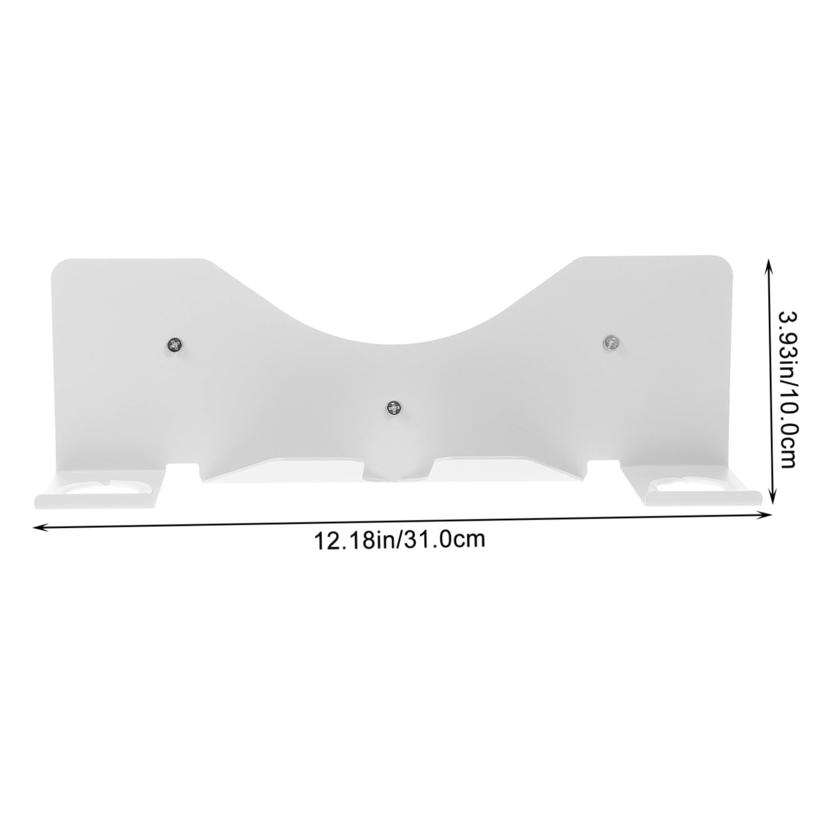 HOMSFOU Supporto da Parete in Ferro Bianco per Visore Vr Portatile senza Sbavature, per Organizzare Headset e Controller in Vita Quotidiana