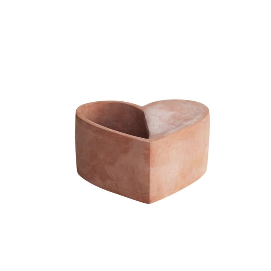 GELASIGE Flower Pots Retro Style Simple Ceramic Flower Pots Home Decoration Cement Flower Pots Gorgeous Exquisite Flower Pots Outdoor Flower Pots(B)