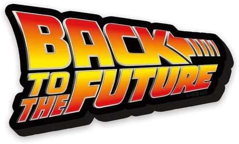AQUARIUS BTTF Logo Funky Chunky Novelty Magnet for Refrigerator, Locker, Whiteboard & Game Room Officially Licensed Merchandise & Collectibles