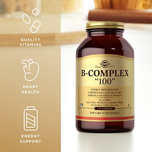 Solgar B-Complex Tablets, 250 Count - image 5