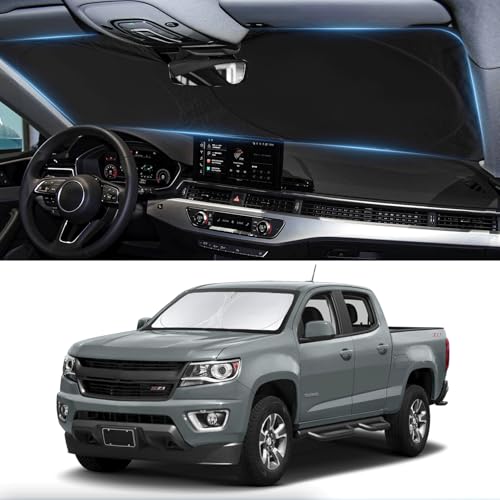 for Chevy Colorado 2026 Windshield Sun Shade Sunshade- for Chevrolet Colorado...