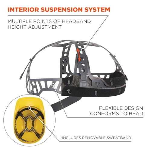 Tapa rígida ventilada Skullerz 8951 con suspensión que reduce el calor 6
