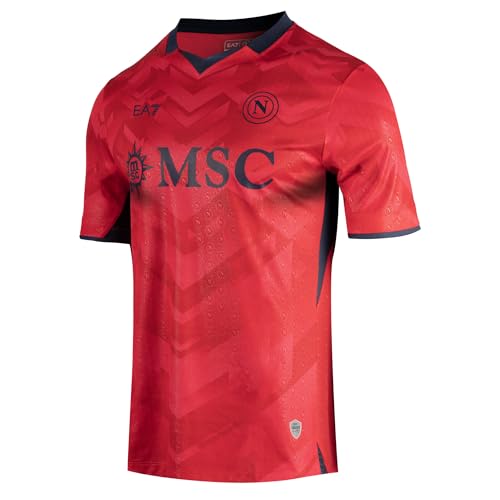 SSC Napoli Maglia Replica Portiere Away Ea7 Camiseta, L Hombre