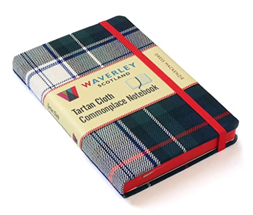 Dress Mackenzie Notebook: Waverley Genuine Scottish Tartan Notebook (Waverley Scotland Tartan Cloth Commonplace Notebooks/Gift/stationery/plaid)