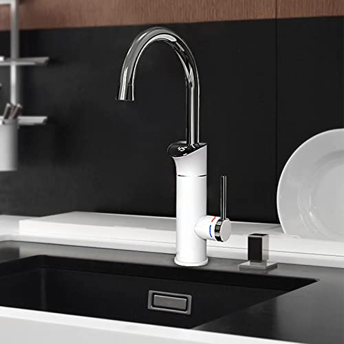 Robinet Cuisine Chauffe Eau Instantané Electrique, Robinet éLectrique De Cuisine Avec Affichage NuméRique De La TempéRature à Led, Robinet Chauffe Eau Electrique Instantané Pour Cuisine, Salle De Bain Cover