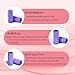 Small Sanding Bands Nail Drill Bits, Corfulra 200PCS Sanding Bands for Nail Drill with Two 3.1mm Mandrel bits, 240 Extra Fine Grit Nail File for Acrylic Nails Gel Manicures and Pedicure, Purple