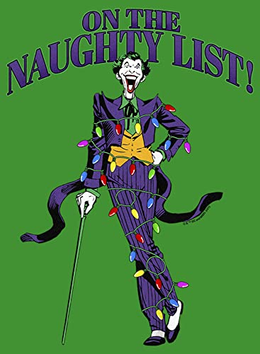 Boy's Batman On The Naughty List T-Shirt2