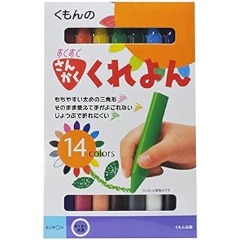 Amazon.co.jp: さんかくくれよん クレヨン 太め アンパンマン