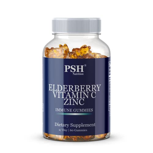 PSH Vitamin C & Elderberry Gummies