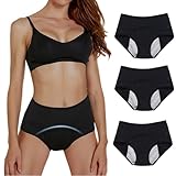 Coupe intégrale avec port invisible : le slip taille haute à couverture complète reste invisible sous les vêtements. Ouvertures élastiques enveloppées de coton pour éviter de serrer les cuisses. Couleurs unies polyvalentes (par exemple, noir classique) pour toutes les tenues