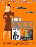 Born 1944: USA version. Happy 80th Birthday fact & trivia book. (The Year You Were Born Book Series) B0CSBJ6S7F Book Cover