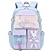 VIDOSCLA Kawaii Kids Girls Backpack Elementary Students Book Bag Primary School Bag for Teens