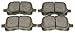 ACDelco 171-800 GM Original Equipment Front Disc Brake Pad Kit