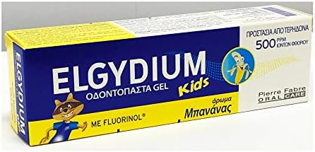 Elgydium Kids Gel Toothpaste Banana Flavor 50ml