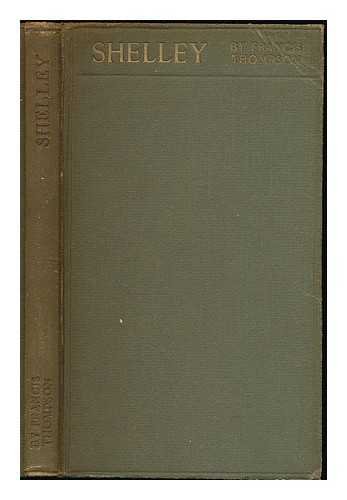 Shelley / by Francis Thompson ; with an introdu... B00V6X4WTU Book Cover