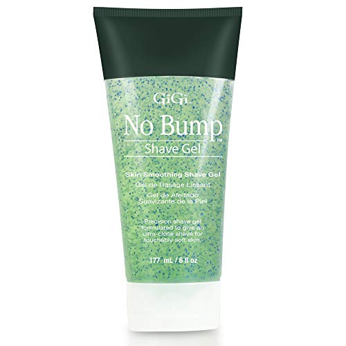 GiGi No Bump Roller Gel - Ingrown Hair Treatment Roll on & Razor Bump Remover, Post-Wax & After Shave Skin Soothing Care, 2 oz
