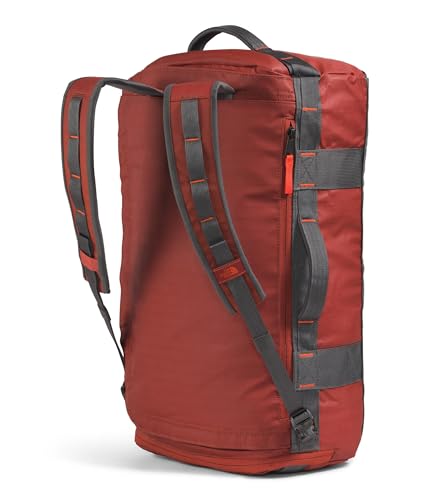 Image of THE NORTH FACE Base Camp Voyager Duffel, Iron Clay /Gy /Lava Red, 32 Liters