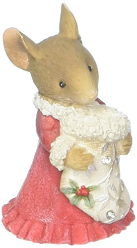 Enesco 4057652 Heart Of "Christmas Mouse with Stocking Figurine