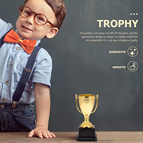 Sosoport Troféu para Crianças Troféu de Plástico Reutilizado Modelo Troféu de Ouro para Jogar Dançar