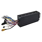 [MULTIFUNCTIONAL E-BIKE CONTROLLER] This 48V-72V 40A brushless controller supports both 1500W and 2000W motors, featuring intelligent three-mode operation (with hall/without hall/sine wave) for performance. [ALUMINUM ALLOY DESIGN] Constructed from al...