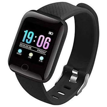 Tomce M5 Bluetooth Wireless Smart Fitness Band for Boys/Men/Kids/Women Sports Watch Compatible with Mobile Phone Heart Rate and BP Monitor, Calories Counter (M5 Band)