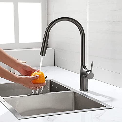 Robinet de cuisine mitigeur extractible eau chaude et froide - 3
