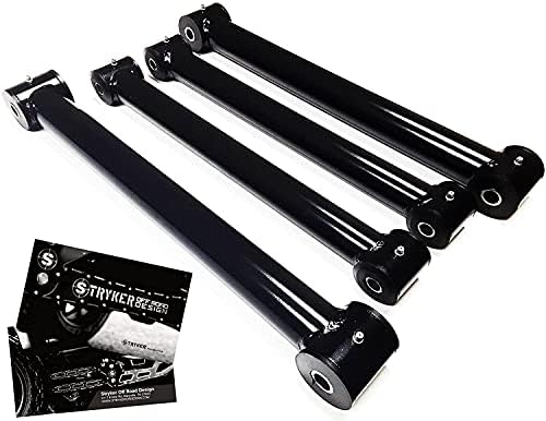 Stryker Off Road Design Upgraded Dodge Ram Control Arms 2-3" Lift Height 1994-1999 1500 2500 3500 CAD Engineered and Made in the USA with USA Steel