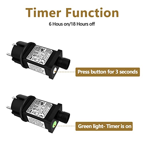 BOLWEO Alimentatore LED 31V 6W, IP44 Trasformatore...