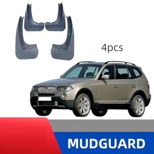Bavettes garde-boue avant arrière pour BMW X3 E83 2004-2010 - 2