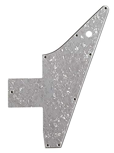 �M�^�[�s�b�N�K�[�h For Gibson 76 Explorer Re-Issue Style Guitar Pickguard Scratch Plate (4�v���C�z���C�g�p�[��)