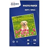  20 photos mattes A4 170 g/m²
