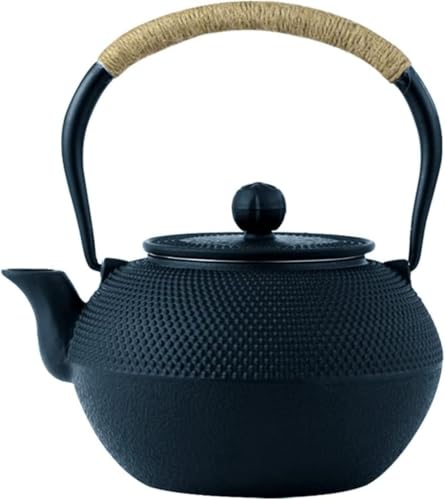 DrivEx鉄瓶 南部鉄器 ih対応 直火可 やかん 鉄びん 鉄器 鋳物 茶道道具 鉄分補給 伝統工芸品 (0.6L)