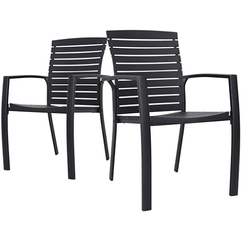 Virvla Patio Stackable Dining Chairs Cover
