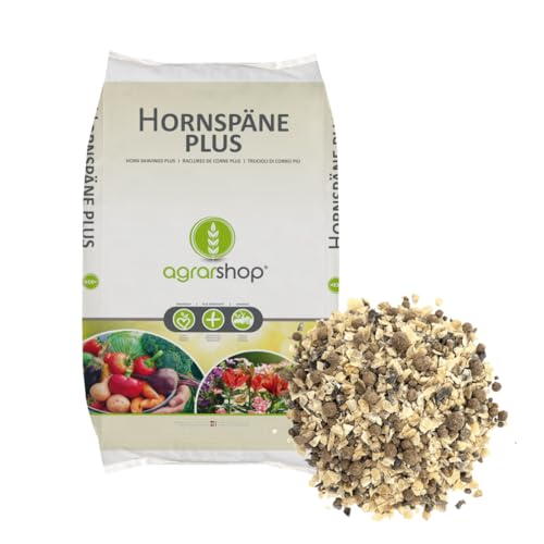 Agrarshop Hornspäne Plus 20 kg Universaldünger Gemüsedünger Blumendünger