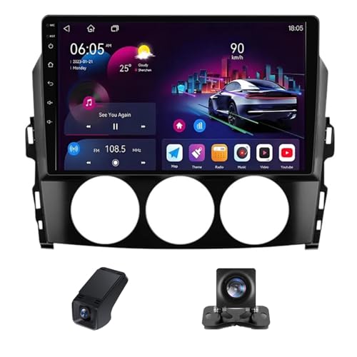 Autoradio double DIN Mazda MX-5 avec DSP sonore et caméra de recul incluse