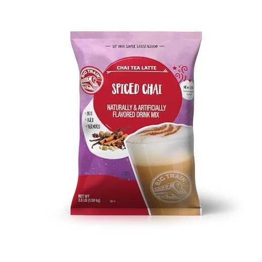 Big Train Spiced Chai Tea Latte Beverage Mix, 3.5 Pound (Pack of 1)