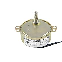 CHANCS TYC-50 Synchronous Motor 12V DC 30/36RPM 4W CW/CCW Small Electric Motor DC Fan Motor