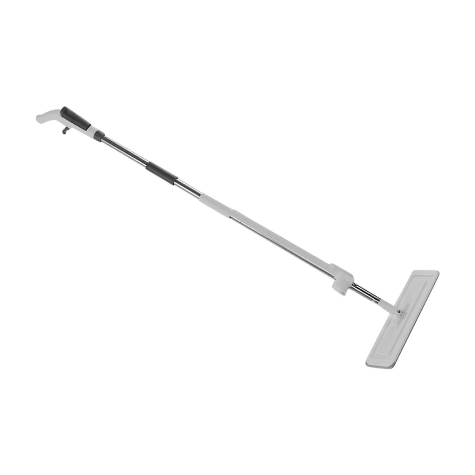 Jeffergarden Trapeador en Aerosol para Piso, Trapeador Seco y Húmedo de Acero Inoxidable con Rociador de Agua y Eliminación de Partículas para una Fácil Limpieza en su Hogar (Panel de 38 cm)