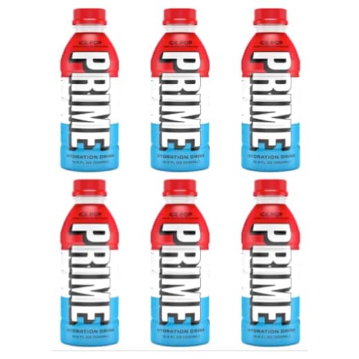 Prime Hydration Sports Drink Ice Pop - 6 Pack