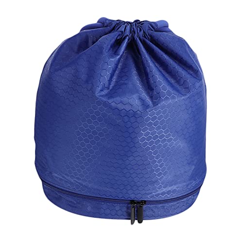 LIFKOME Men's Large Drawstring Swimming Backpack Dry Wet Separated Sackpack for Pool Beach Travel