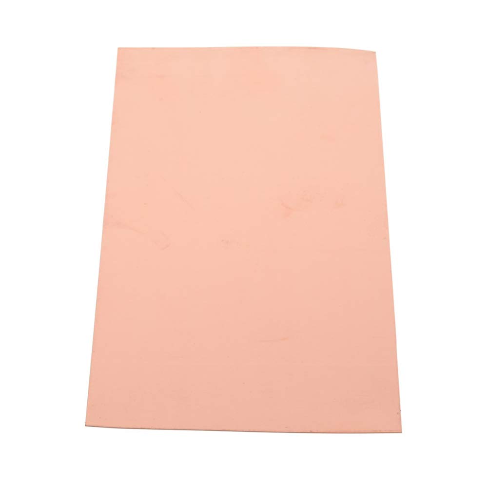 Chaouyyz 99.9% Copper Sheet Metal Plate Cut Material 300Mmx300mm-Thickn 0.8-4Mm/Thickn: 0.8 Mm