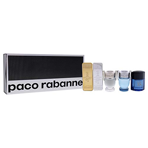 Paco Rabanne 5 Pc Mini Set, Eau De Toillete, Travel Edition For Men