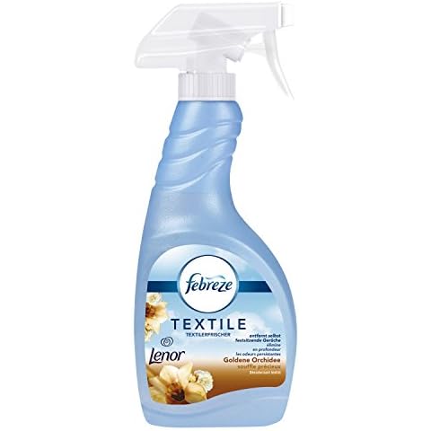 Febreze Lenor Goldene Orchidee Textilerfrischerspray, 4er Pack (4 x 500 ml) Cover