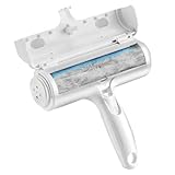 Avilia - Togli Peli Animali Riutilizzabile – Rullo Spazzola Peli Cane e Gatto per Divano, Tappeto e Vestiti | Contenitore Svuotabile Integrato | Zero Batterie, Zero Carta – Eco-Friendly