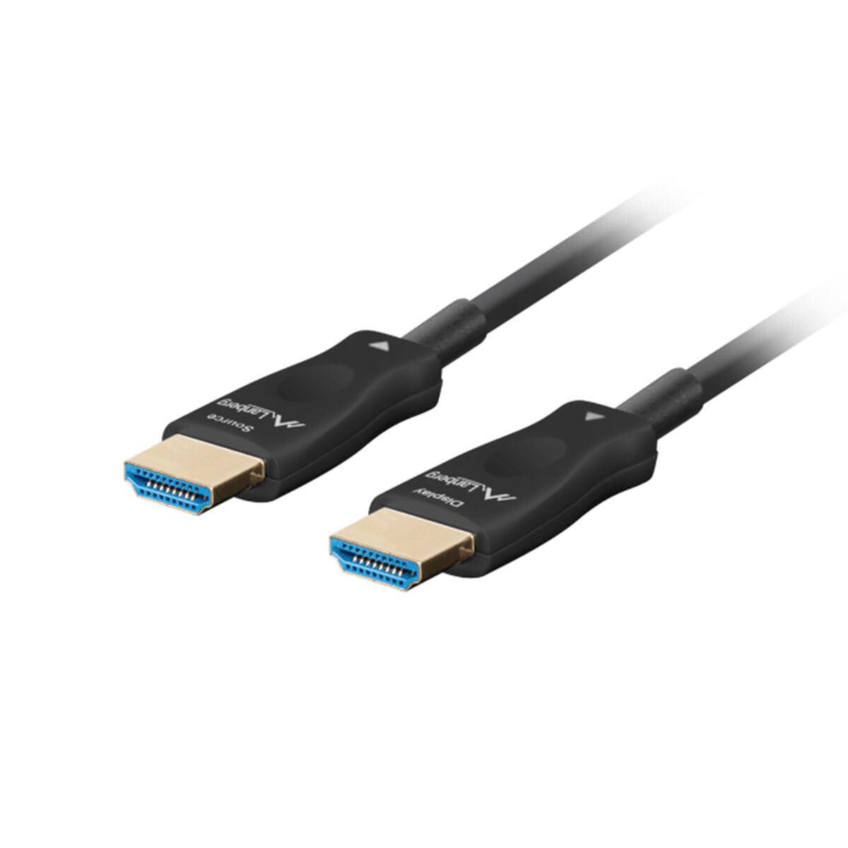 Lanberg HDMI Cable CA-HDMI-30FB-0100-BK Black 10 m