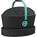 Produktbild Lieblingskorb Complete deep Black (türkis) Einkaufskorb und Thermobox in einem, inklusive Deckel und Ring, isoliert, abwaschbar, Picknickkorb zum kühlen von Lebensmittel, Einkaufstasche